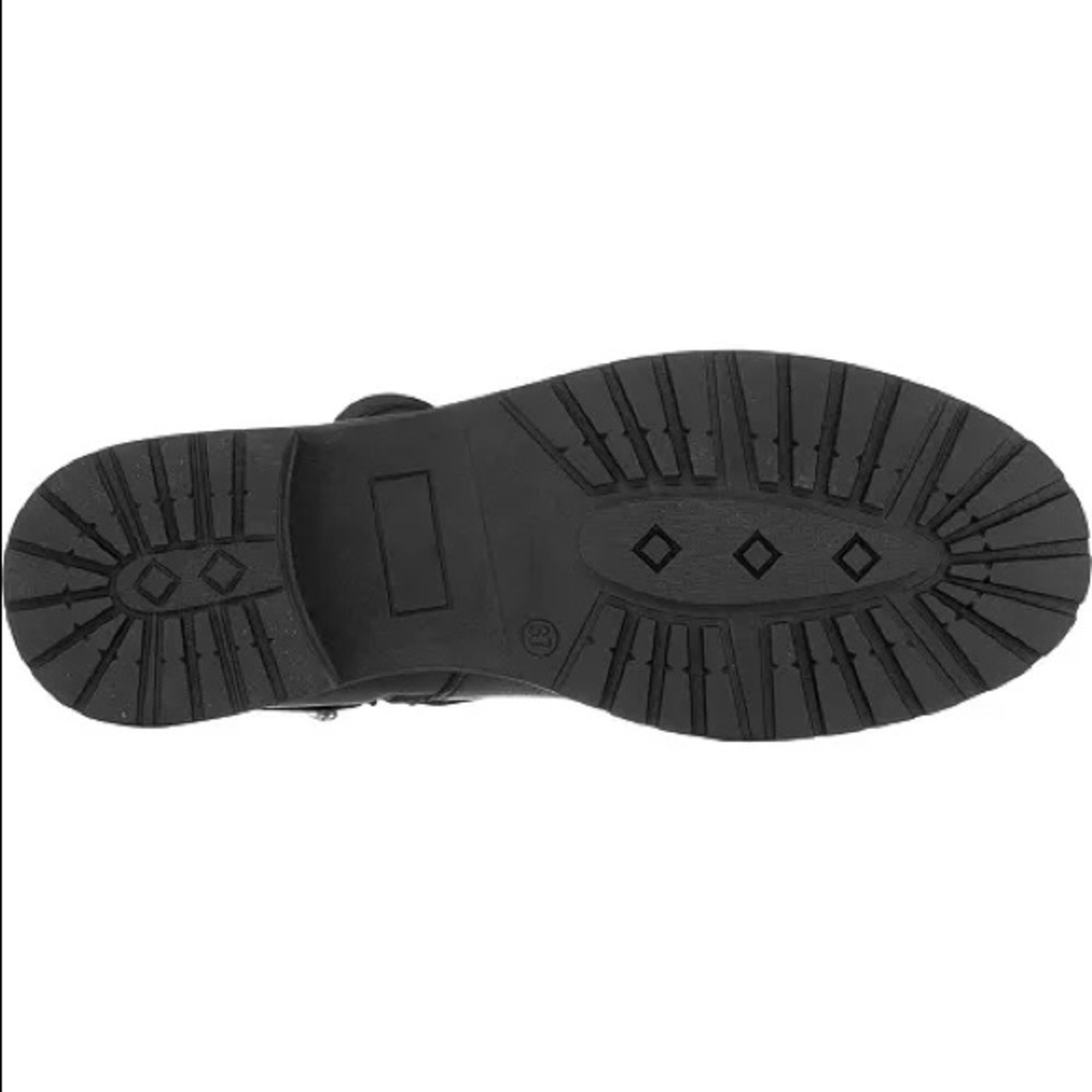 GC Shoes Black Moto Ankle Bootie - Picture 4 of 5